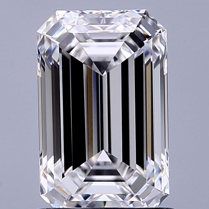 1.28 ct. emerald Lab Grown Diamond front image