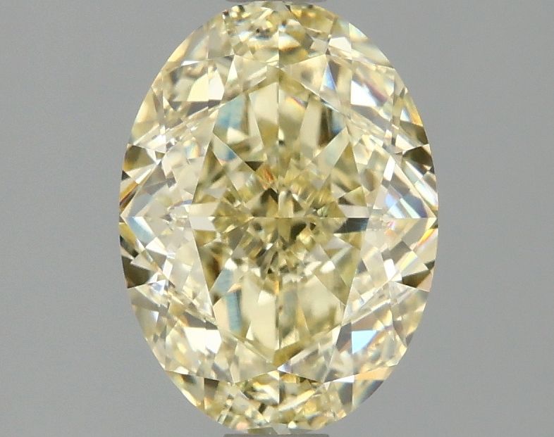 2.10 ct. oval Lab Grown Diamond front image