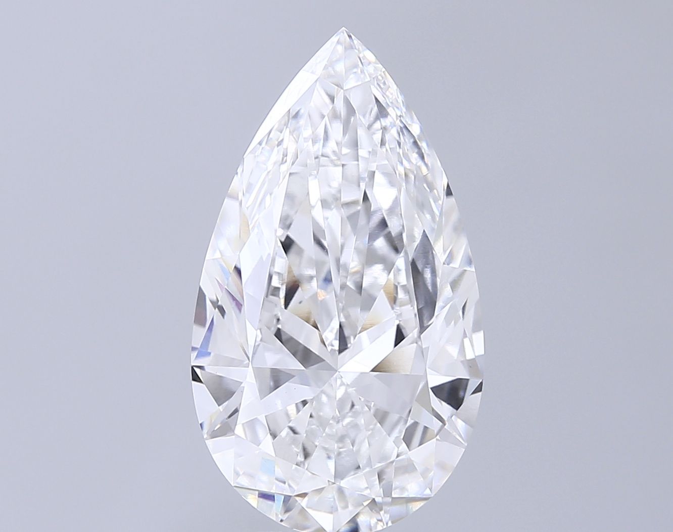 6.53 ct. pear Lab Grown Diamond front image