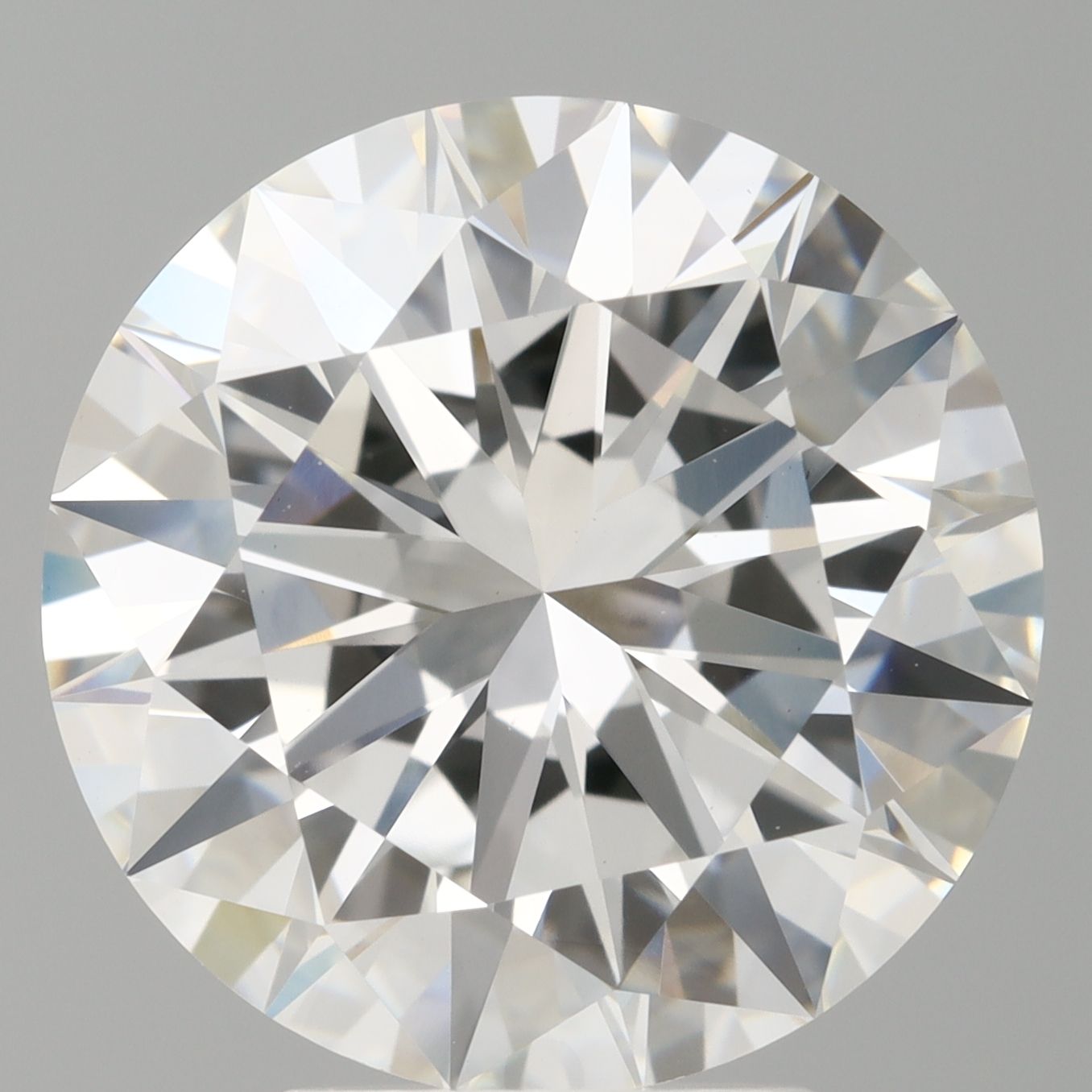 5.01 ct. round Lab Grown Diamond front image