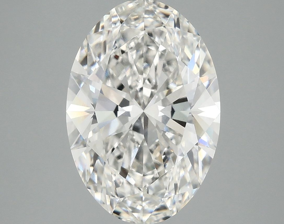 3.87 ct. oval Lab Grown Diamond front image