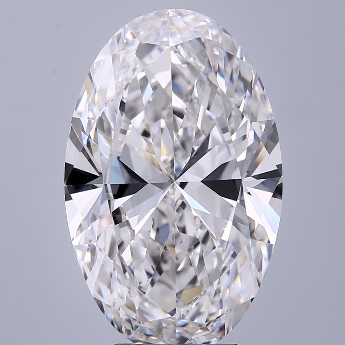 5.07 ct. oval Lab Grown Diamond front image