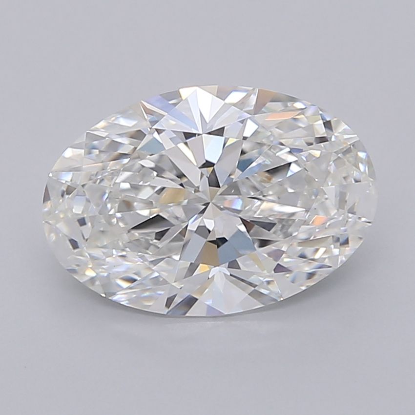 7.07 ct. oval Lab Grown Diamond front image