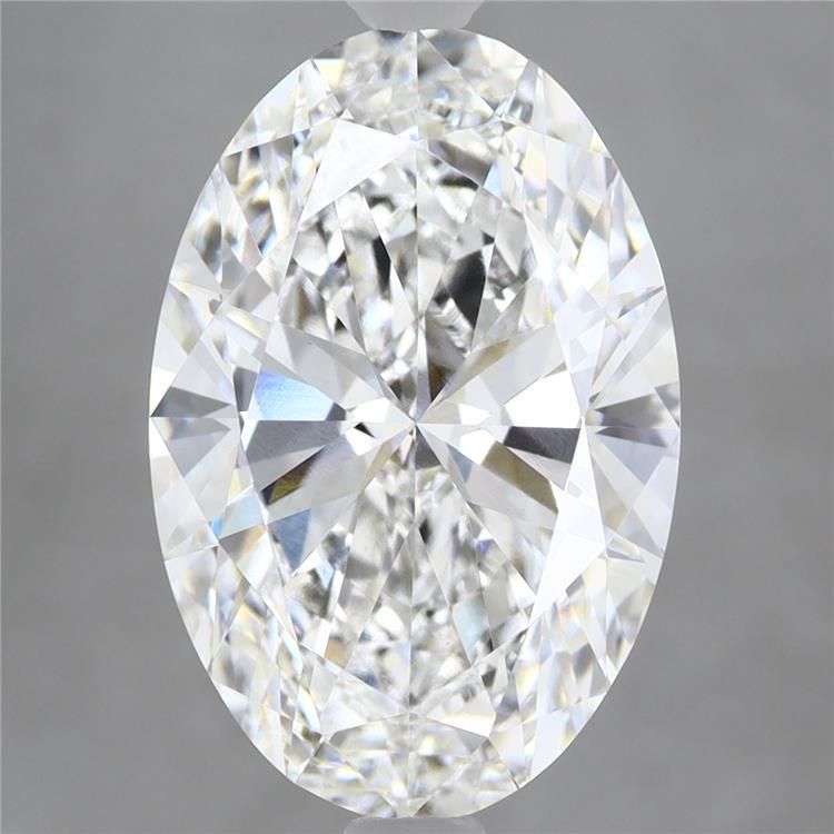 5.52 ct. oval Lab Grown Diamond front image