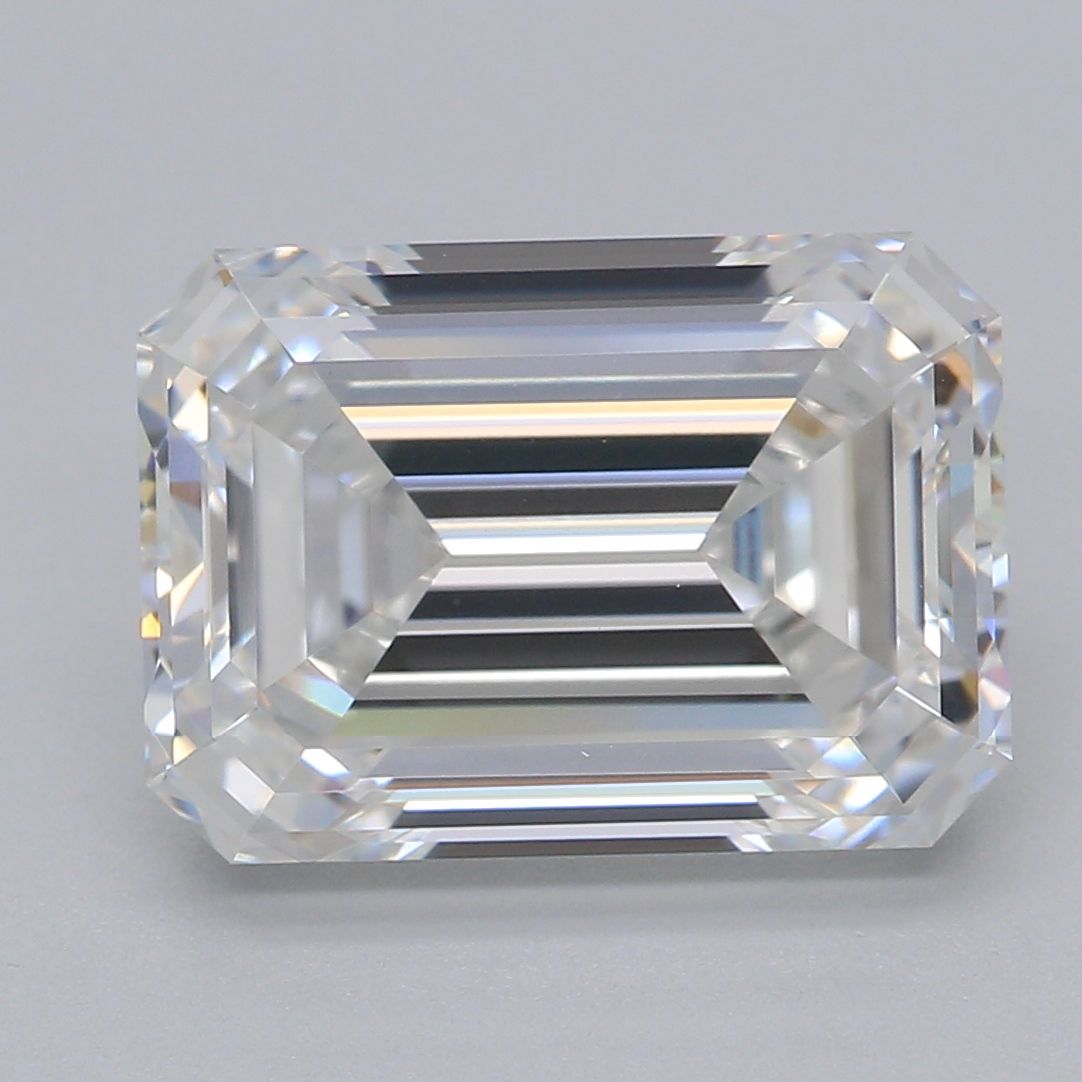 3.58 ct. emerald Lab Grown Diamond front image
