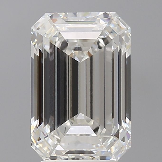 4.10 ct. emerald Lab Grown Diamond front image