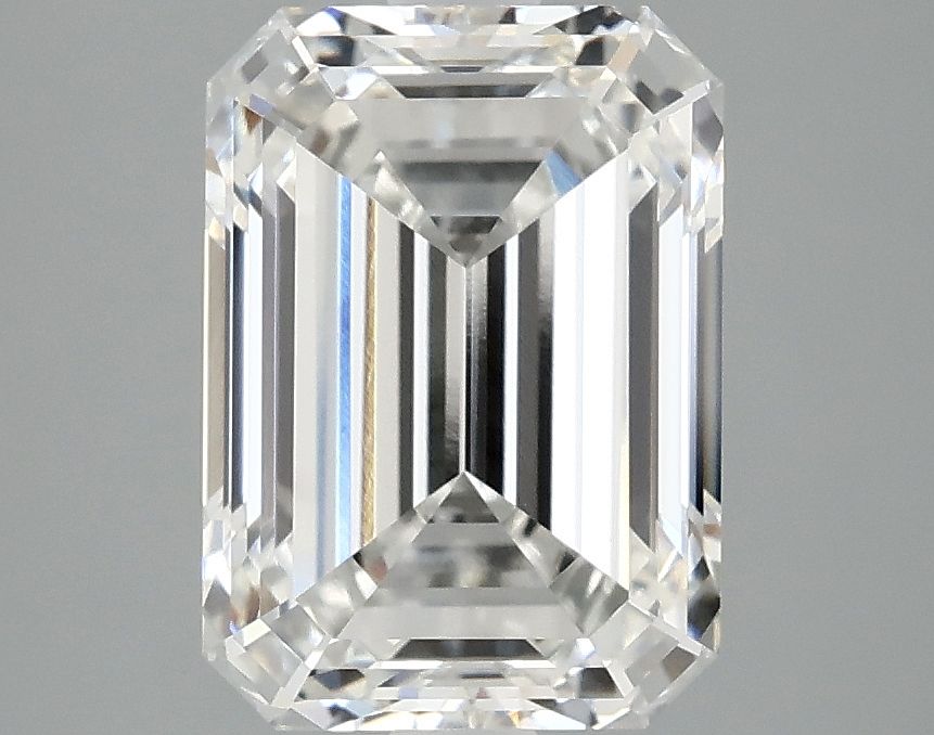 12.76 ct. emerald Lab Grown Diamond front image