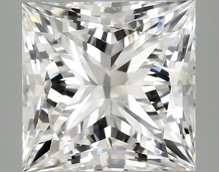 4.06 ct. princess Lab Grown Diamond front image