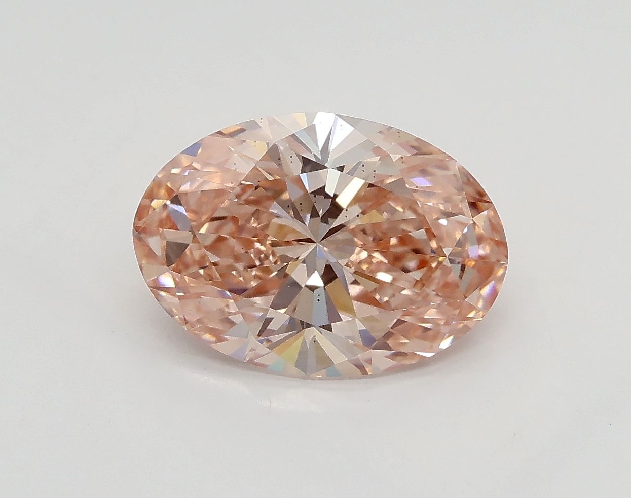 2.01 ct. oval Lab Grown Diamond front image