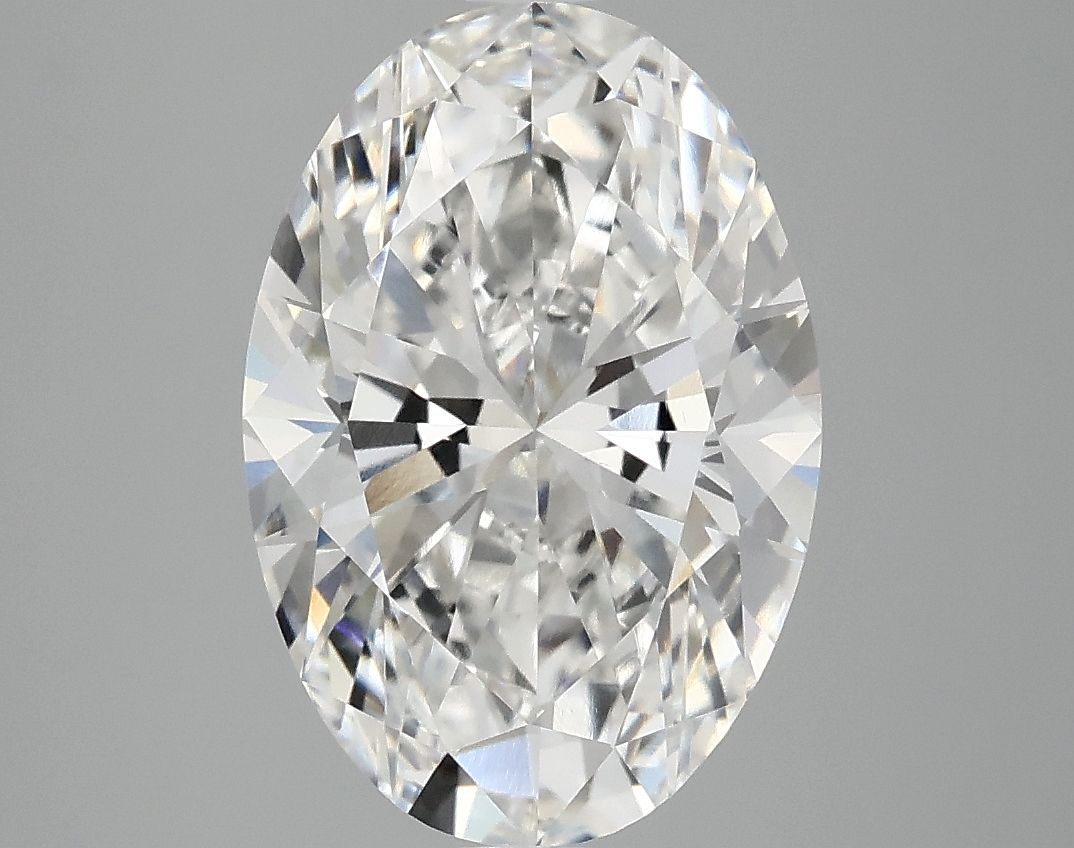 3.70 ct. oval Lab Grown Diamond front image