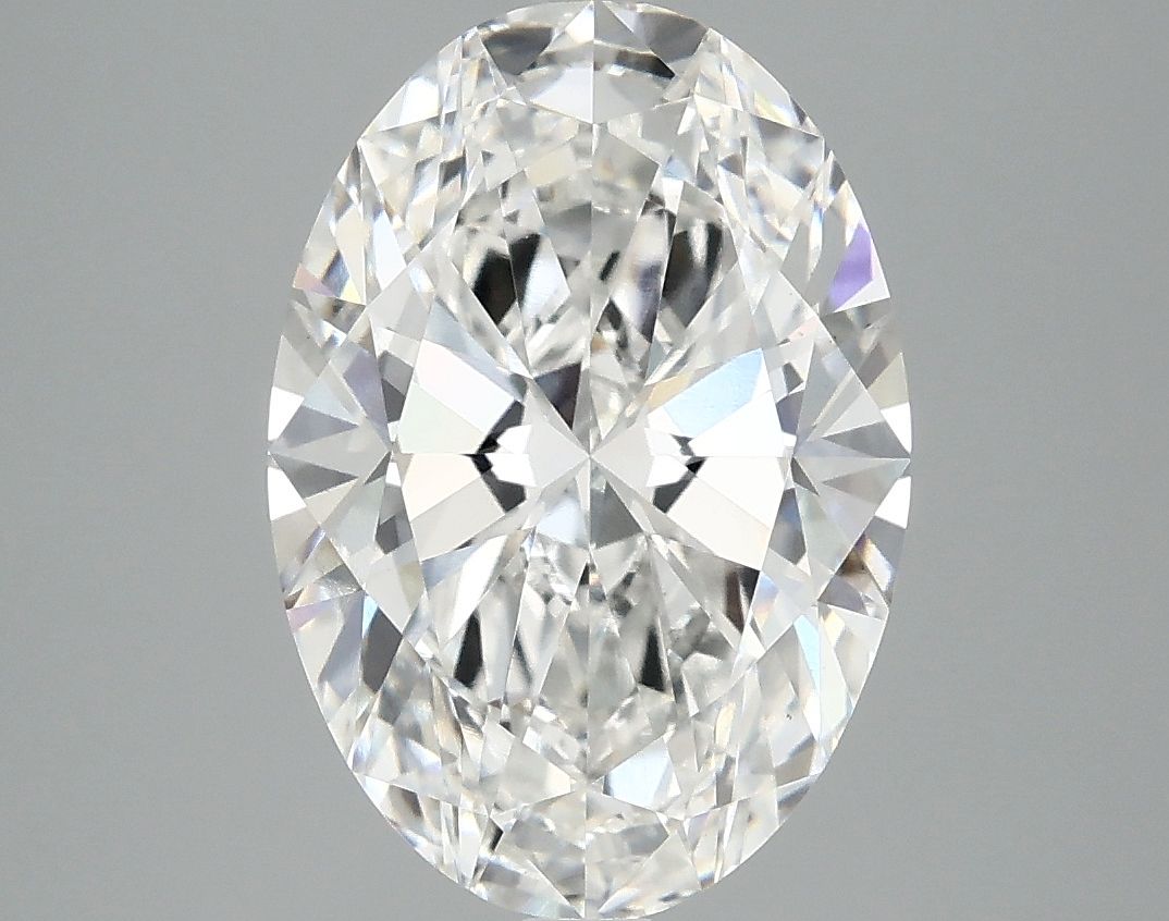 3.89 ct. oval Lab Grown Diamond front image
