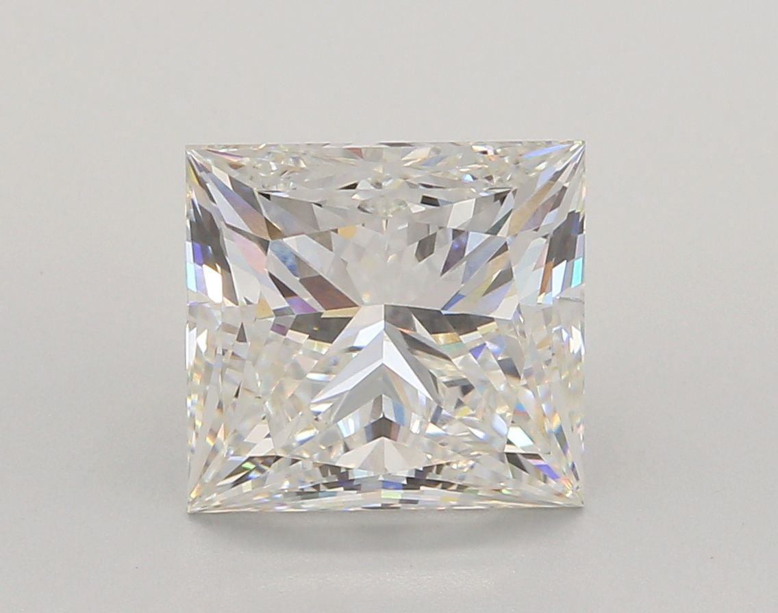 4.50 ct. princess Lab Grown Diamond front image
