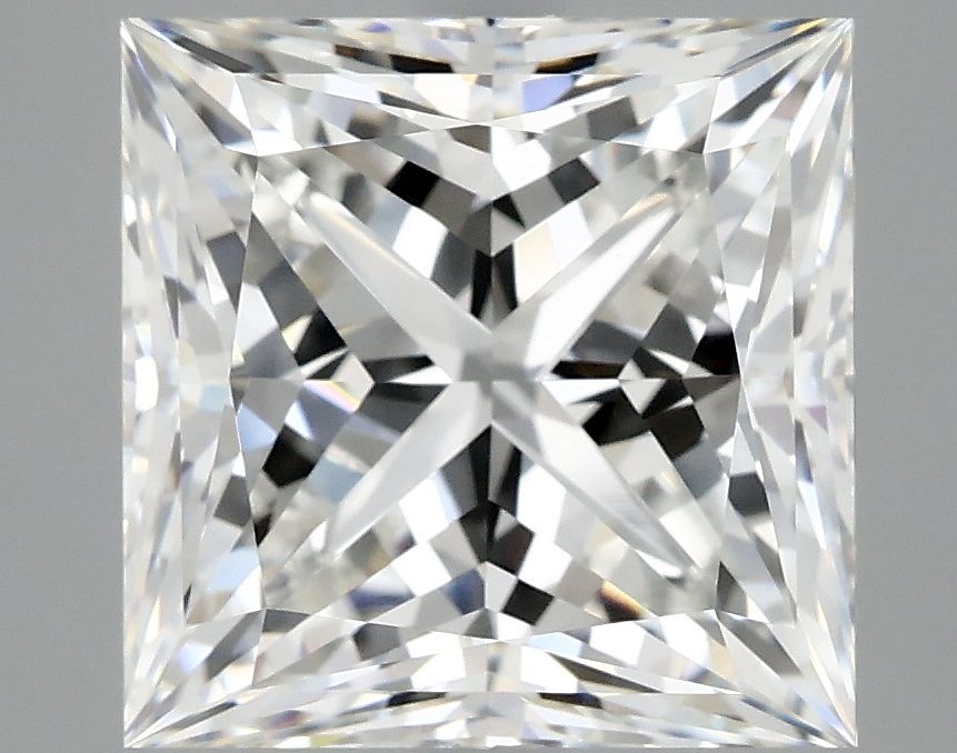 4.96 ct. princess Lab Grown Diamond front image
