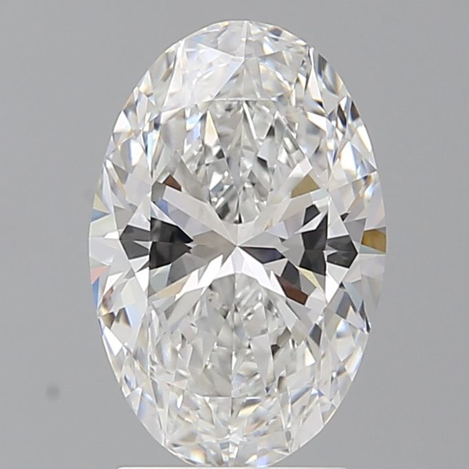 2.59 ct. oval Lab Grown Diamond front image