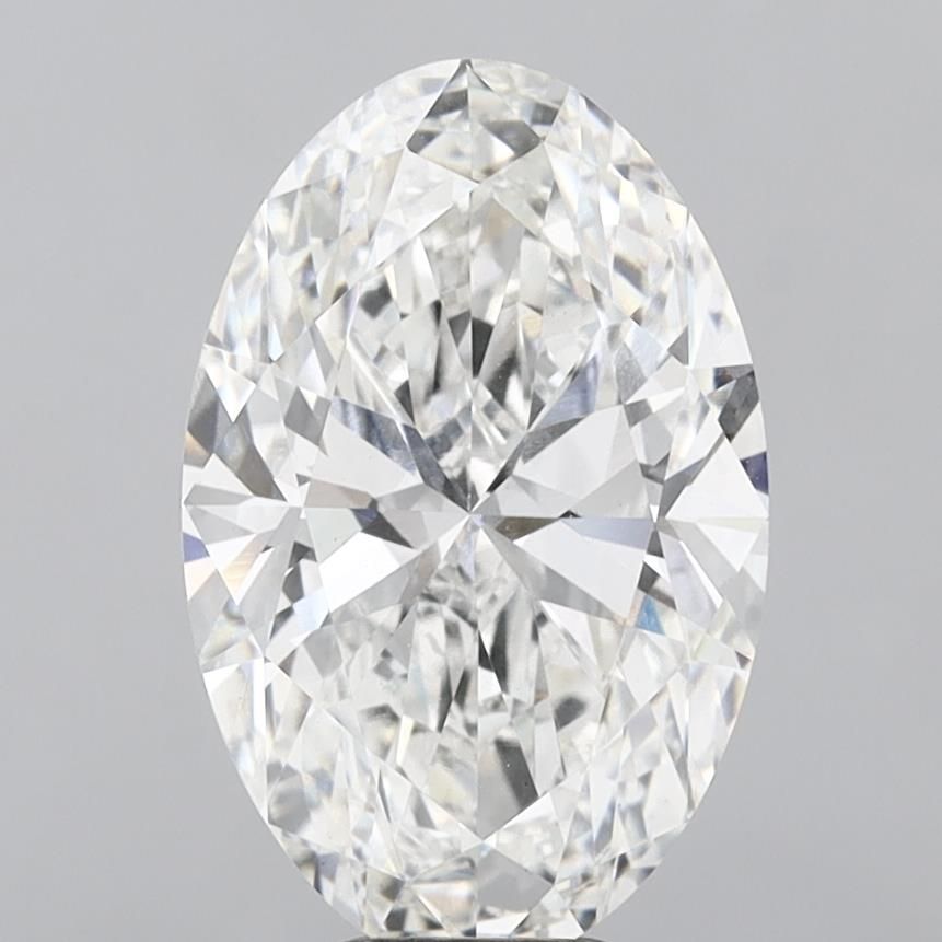 8.07 ct. oval Lab Grown Diamond front image
