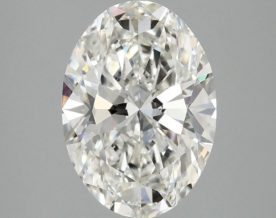 2.81 ct. oval Lab Grown Diamond front image