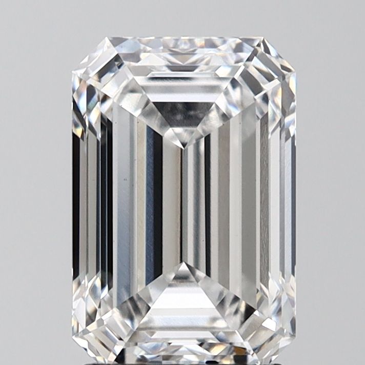 2.55 ct. emerald Lab Grown Diamond front image