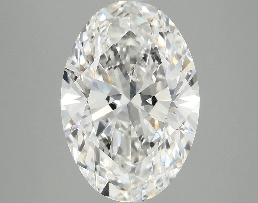 3.82 ct. oval Lab Grown Diamond front image