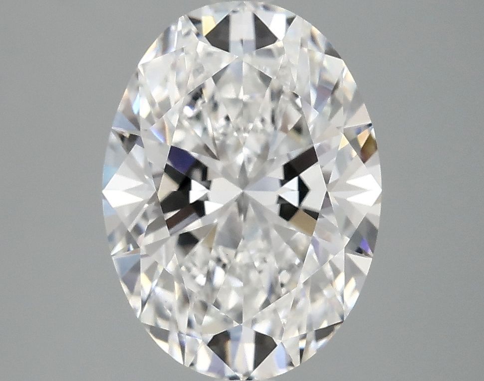 3.08 ct. oval Lab Grown Diamond front image