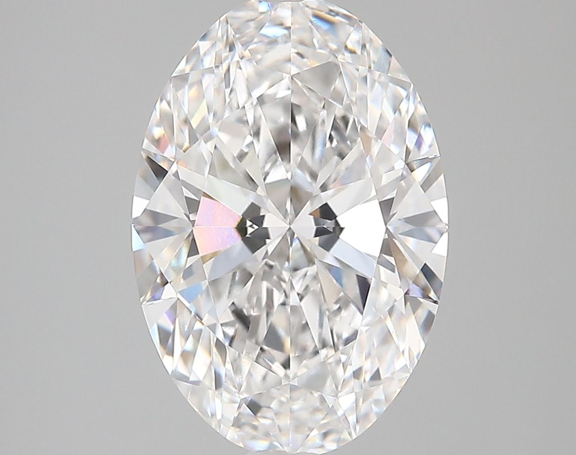 4.21 ct. oval Lab Grown Diamond front image