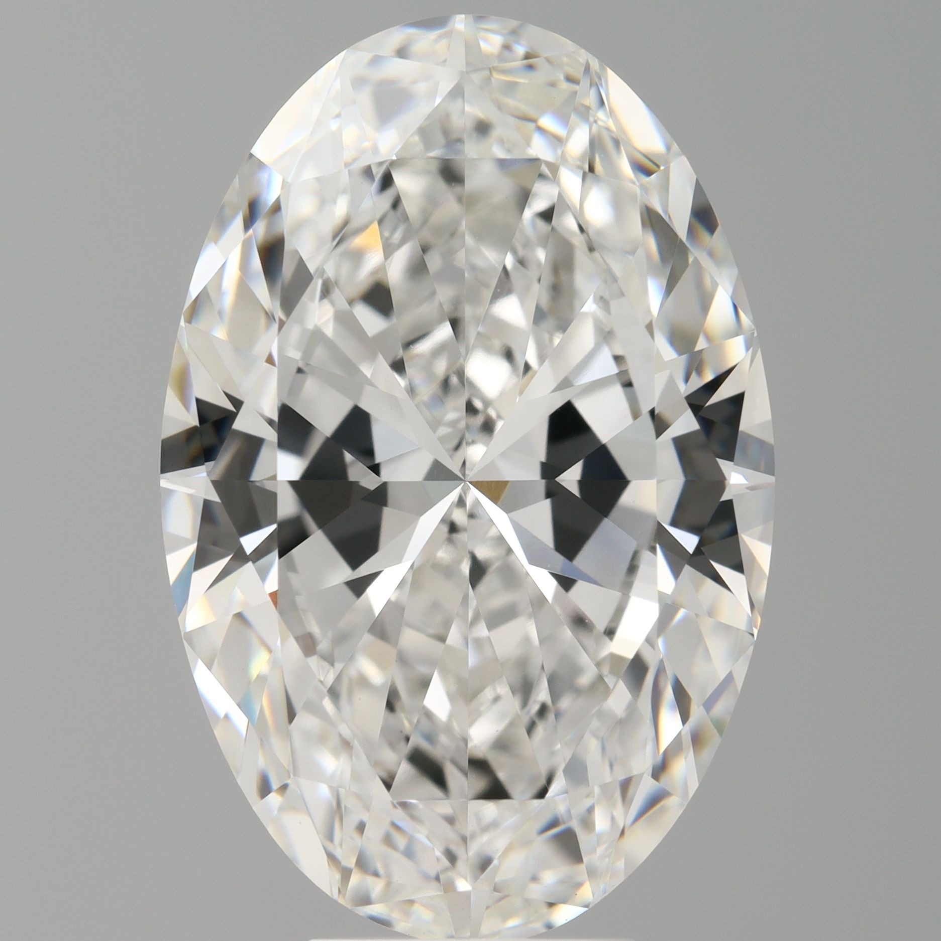 8.04 ct. oval Lab Grown Diamond front image