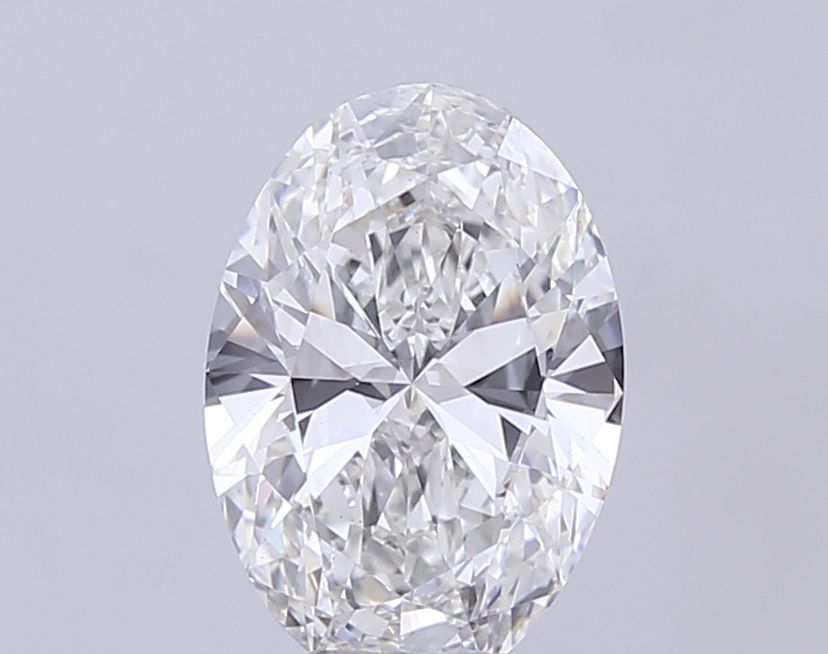 3.02 ct. oval Lab Grown Diamond front image