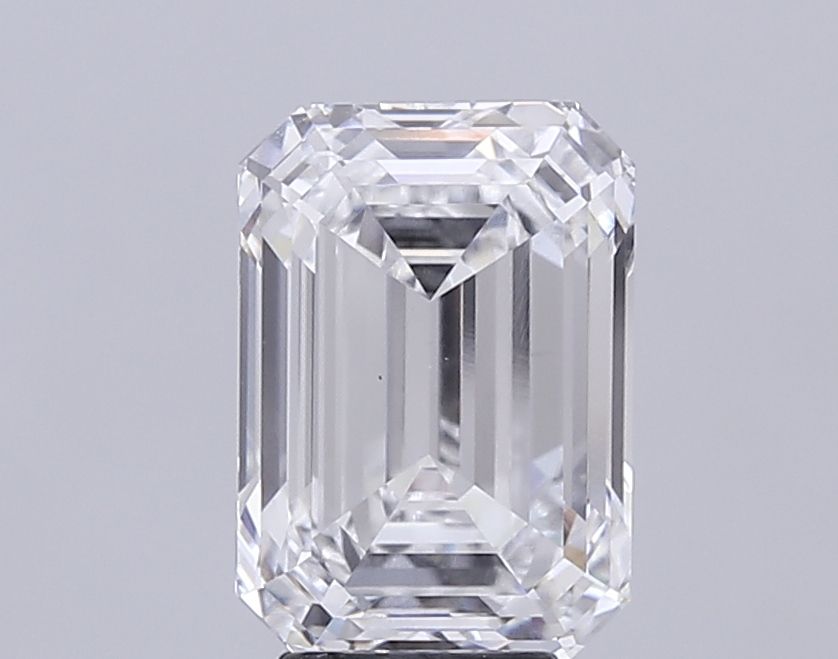 6.05 ct. emerald Lab Grown Diamond front image