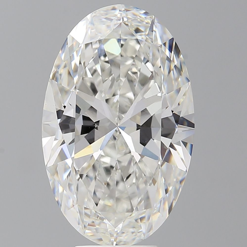 7.59 ct. oval Lab Grown Diamond front image