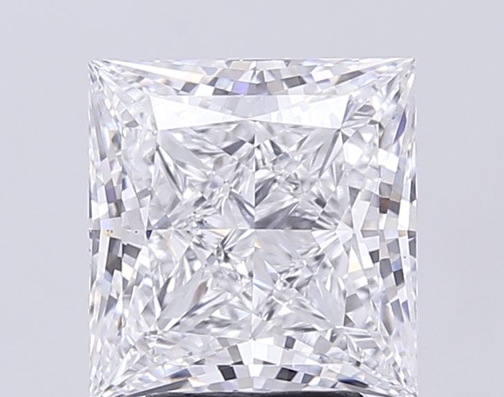 4.06 ct. princess Lab Grown Diamond front image