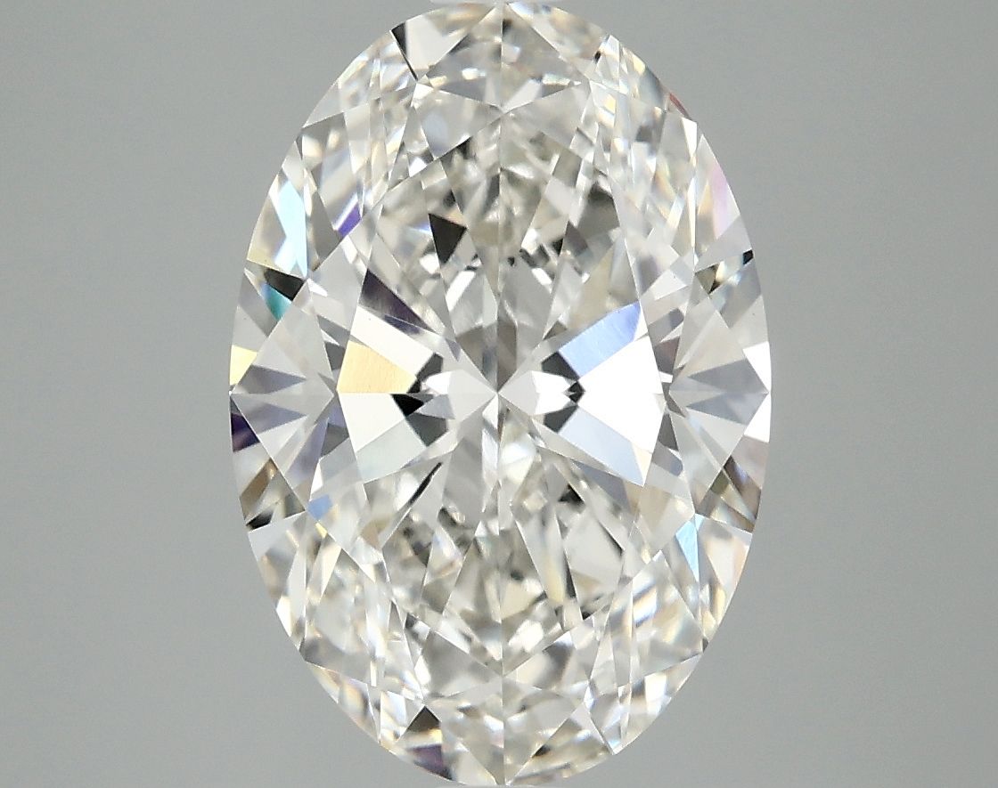 4.02 ct. oval Lab Grown Diamond front image