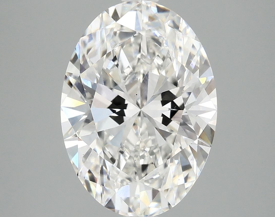 3.70 ct. oval Lab Grown Diamond front image