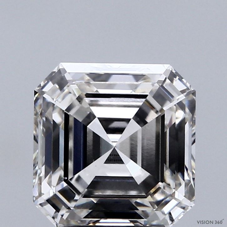 3.02 ct lab-grown Asscher Diamond