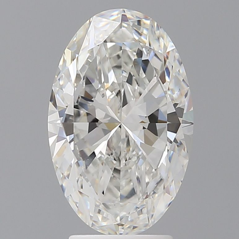 3.50 ct. oval Lab Grown Diamond front image