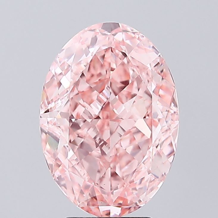 5.03 ct. oval Lab Grown Diamond front image