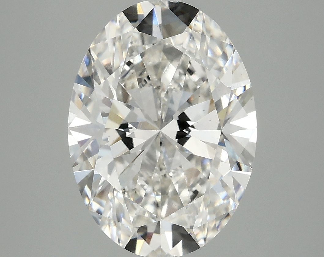 4.05 ct. oval Lab Grown Diamond front image