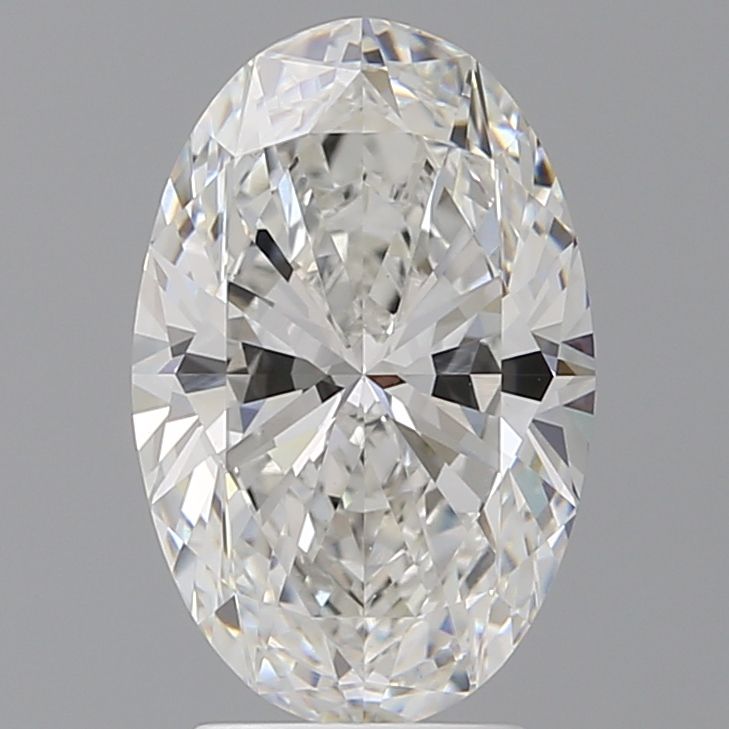 3.50 ct. oval Lab Grown Diamond front image