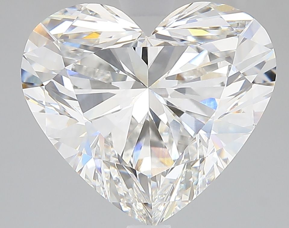 5.52 ct. heart Lab Grown Diamond front image