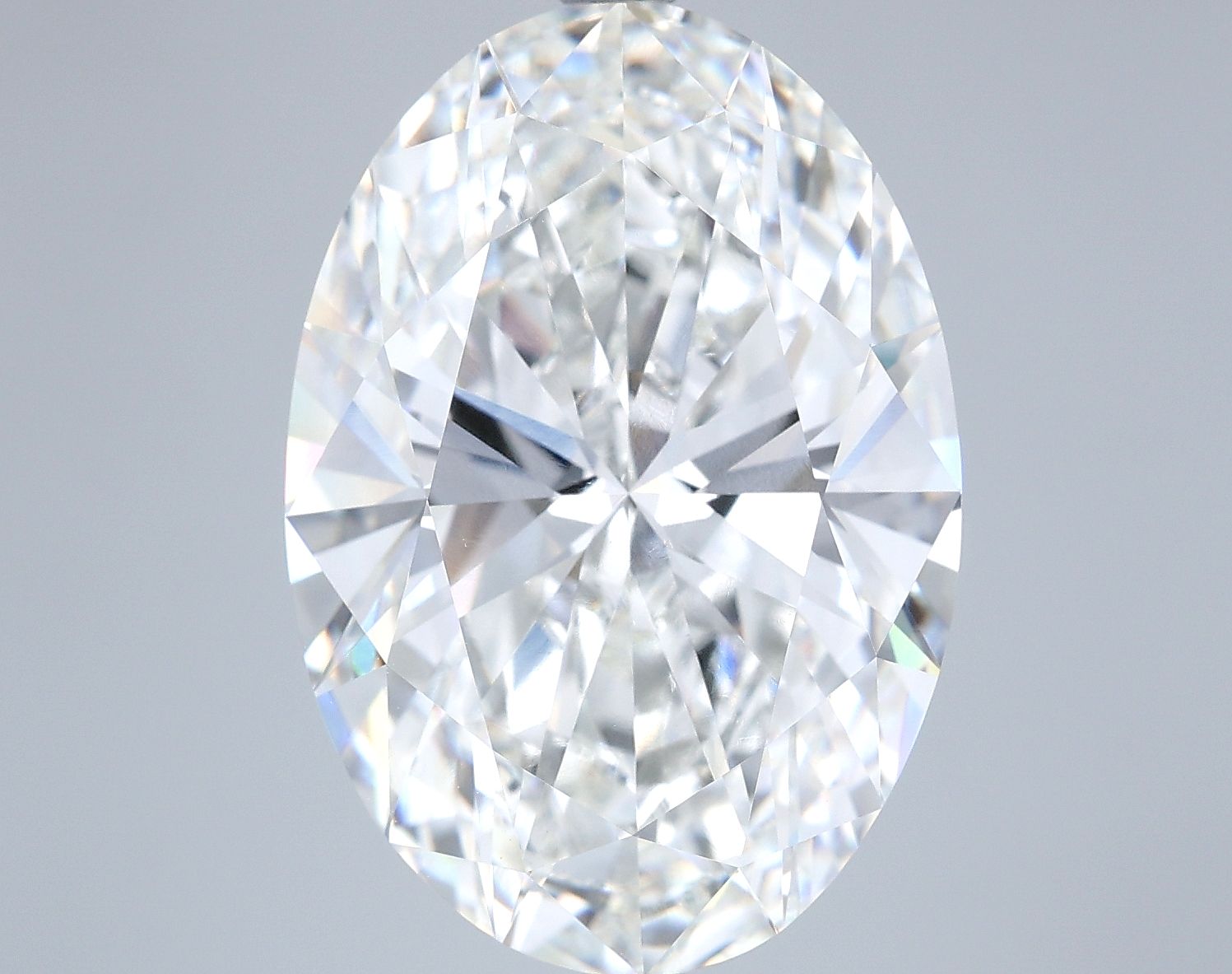10.07 ct. oval Lab Grown Diamond front image