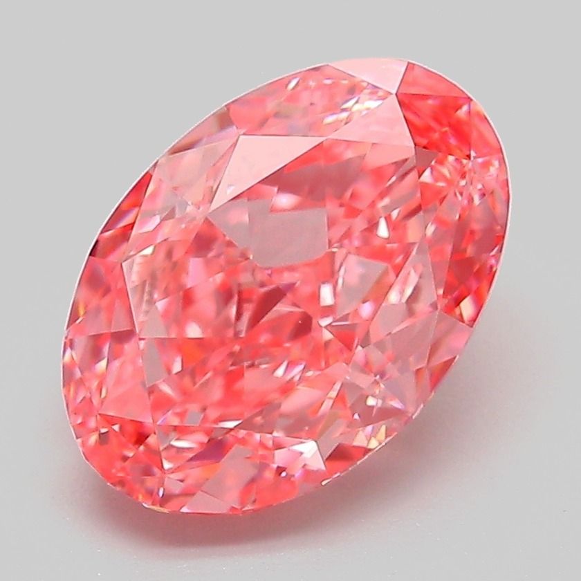 3.07 ct. oval Lab Grown Diamond front image