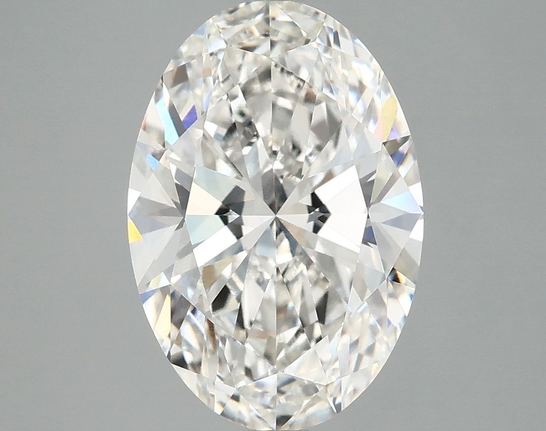 4.02 ct. oval Lab Grown Diamond front image
