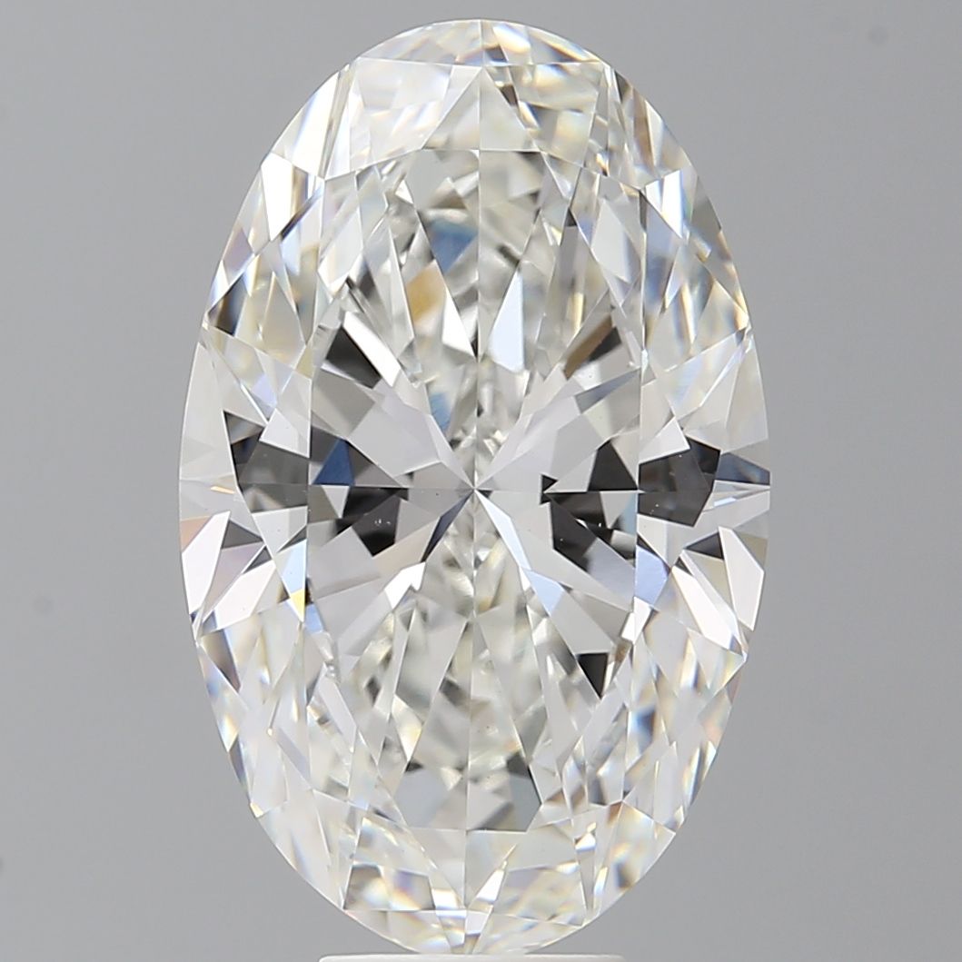 9.10 ct. oval Lab Grown Diamond front image