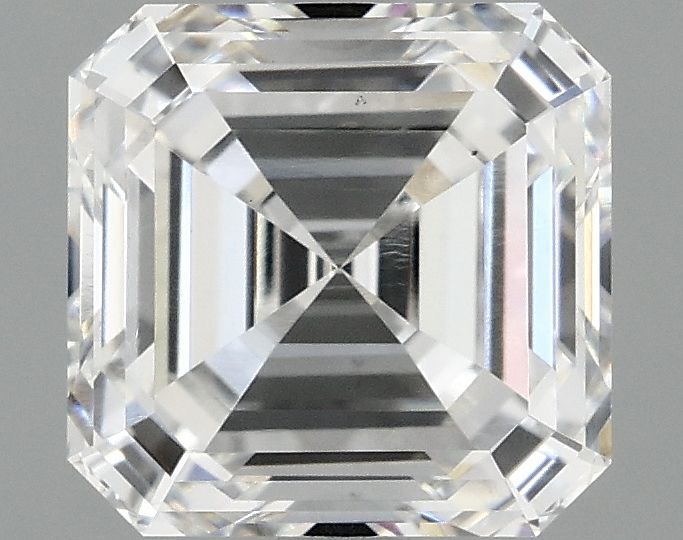 2.01 ct lab-grown Asscher Diamond