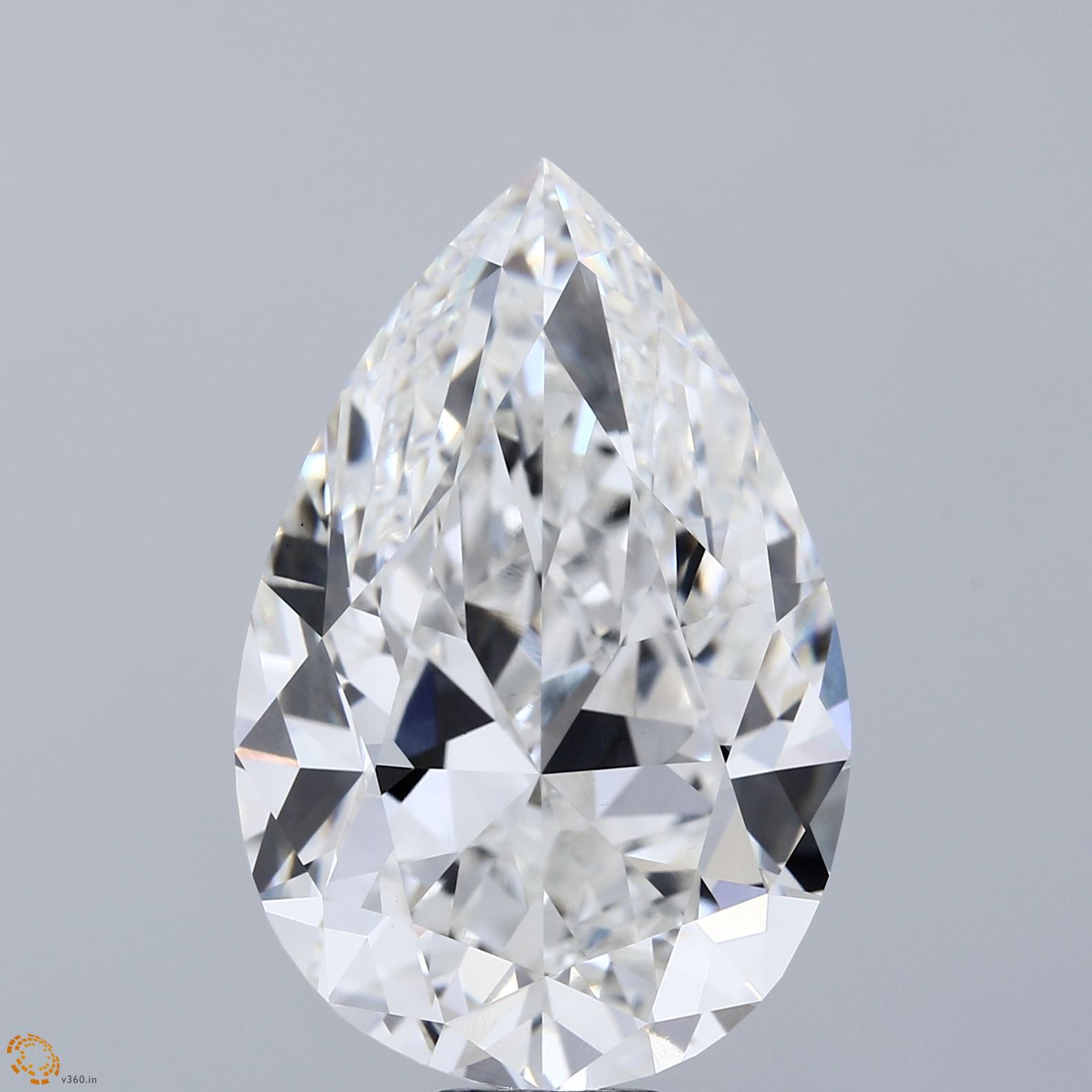 20.11 ct. pear Lab Grown Diamond front image