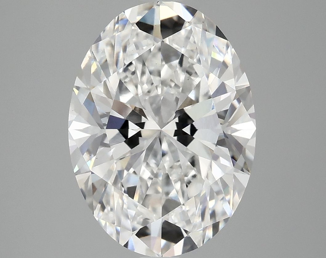 4.02 ct. oval Lab Grown Diamond front image