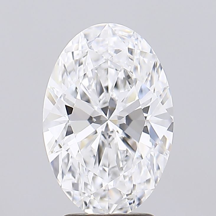 3.21 ct. oval Lab Grown Diamond front image