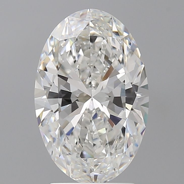 3.09 ct. oval Lab Grown Diamond front image