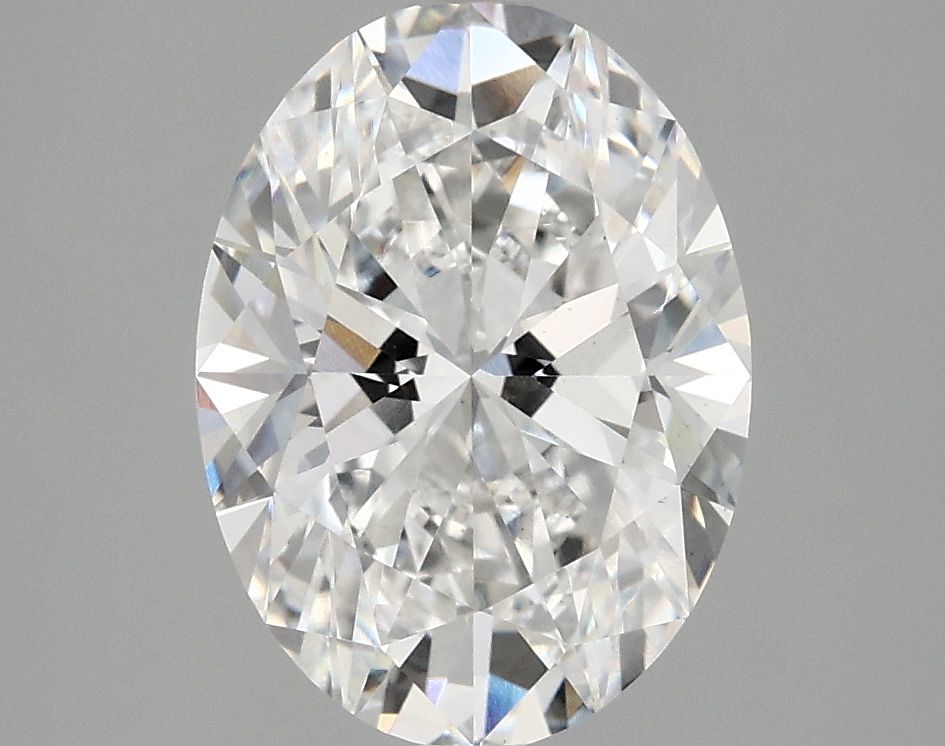 3.02 ct. oval Lab Grown Diamond front image