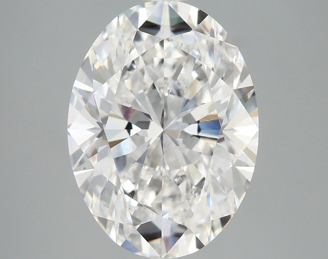 3.97 ct. oval Lab Grown Diamond front image