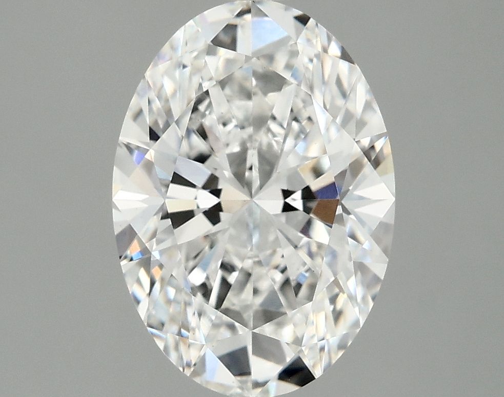 3.01 ct. oval Lab Grown Diamond front image