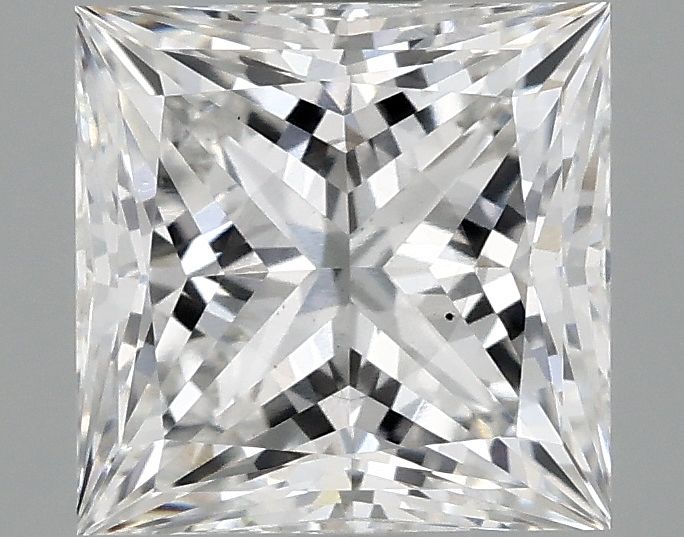 2.09 ct. princess Lab Grown Diamond front image